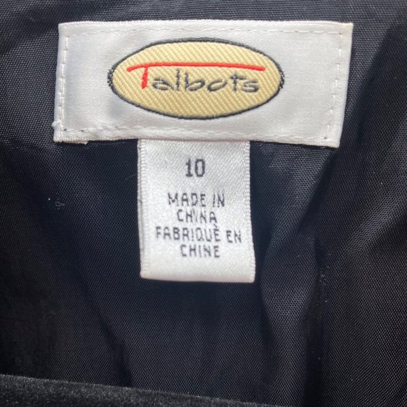 TALBOTS Womens Blazer Jacket w/Belt Classic Office Wear‎ - Picture 2 of 8